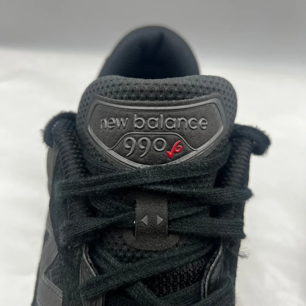 New Balance 990v6 Men's Size 11 Triple Black Shoes U990BB6 (Excellent Condition)